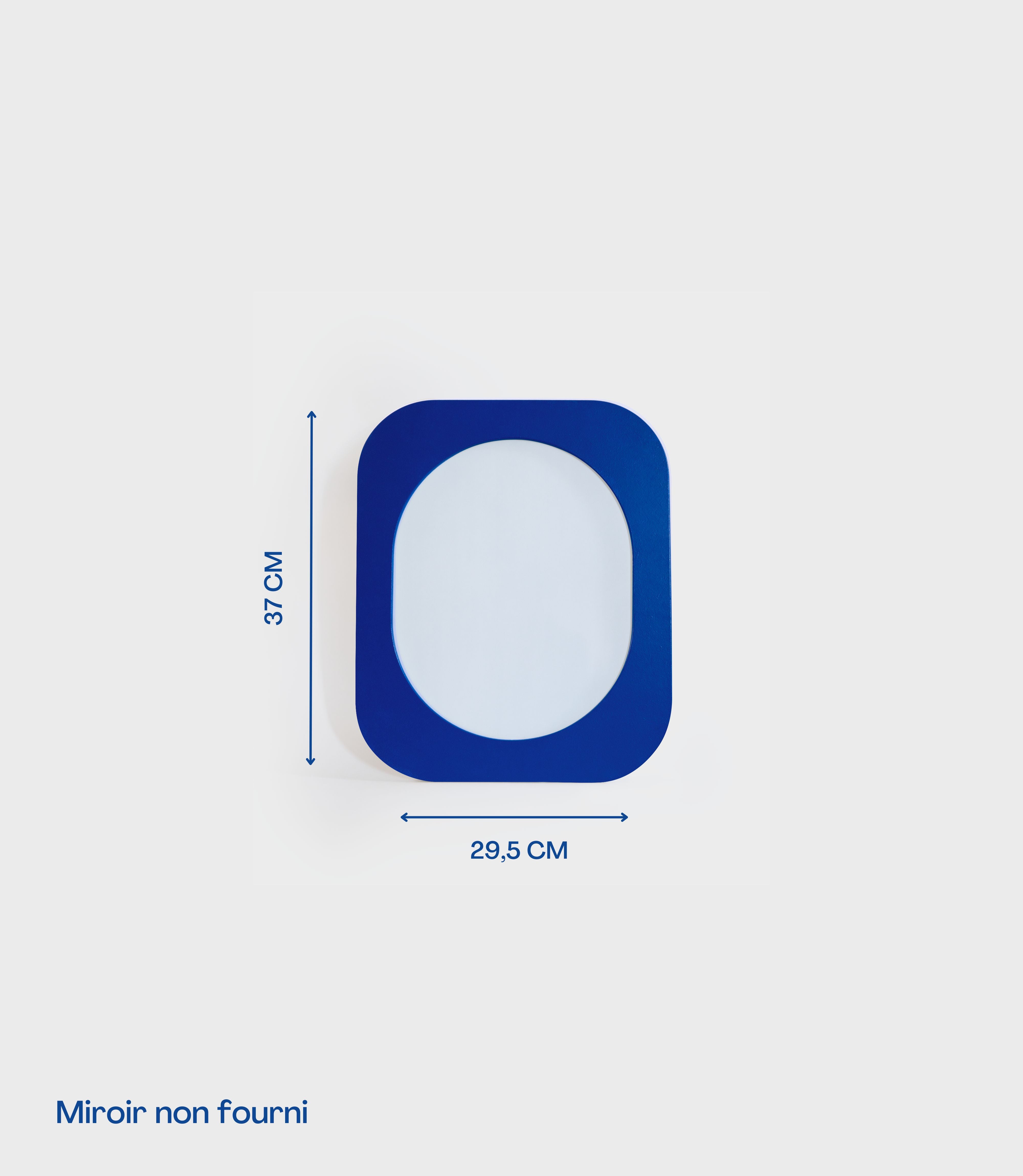 Cadre 70's Petit format SANS Miroir (Bleu)